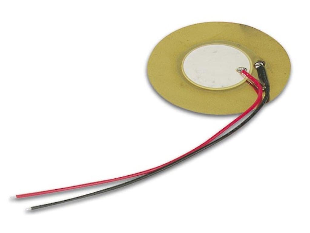 Piezo Transducer 30 Vac 0.5-20Hz 75Db Wire Type