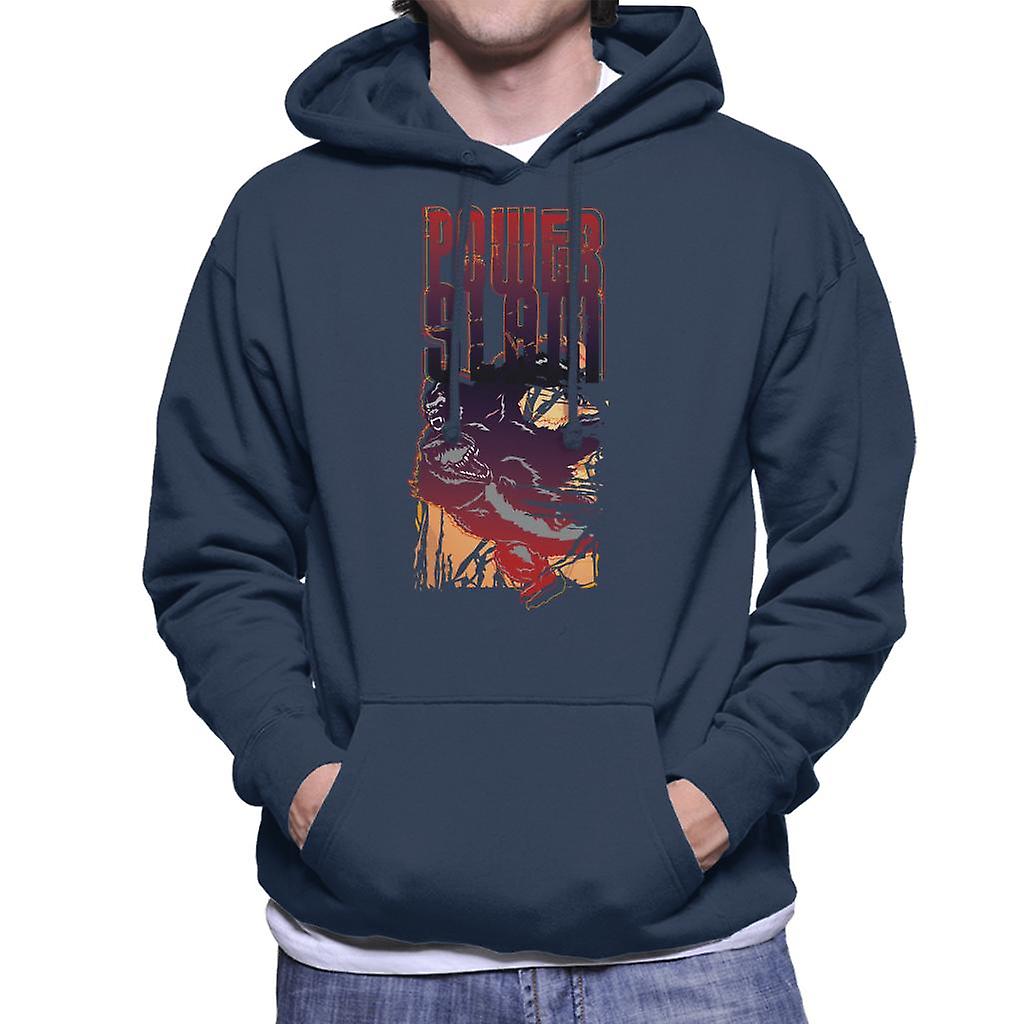 King Kong Vs T Rex Power Slam Men's Hooded Sweatshirt