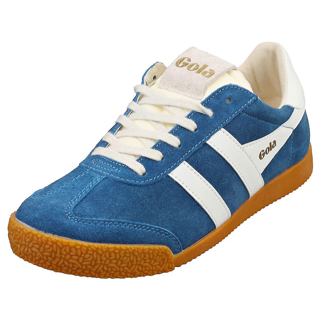 Gola Women's Blue White Elan Fashion Trainers In Size 41 Eu