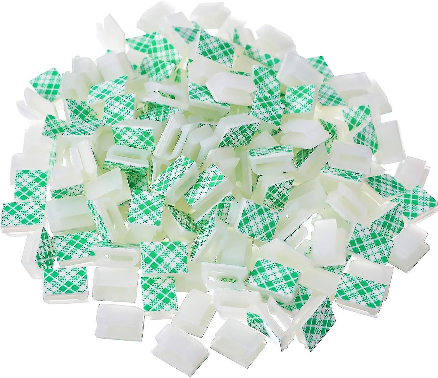 Self-Adhesive Adhesive Fixing Cable Clips Cable Clips Car Cable Tie Clips 200pcs