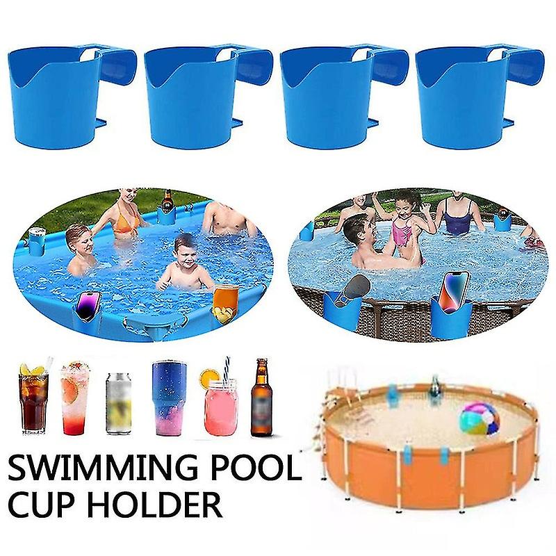 Cup Holders For Above Ground Pools, Pool Cup Holders For Drinks Above Ground Pool Accessories, Plast