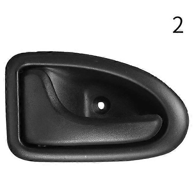 Vehicle Interior Handle Right Left Left/Plastic Car Door Plating Handles Knobs for Renault Clio