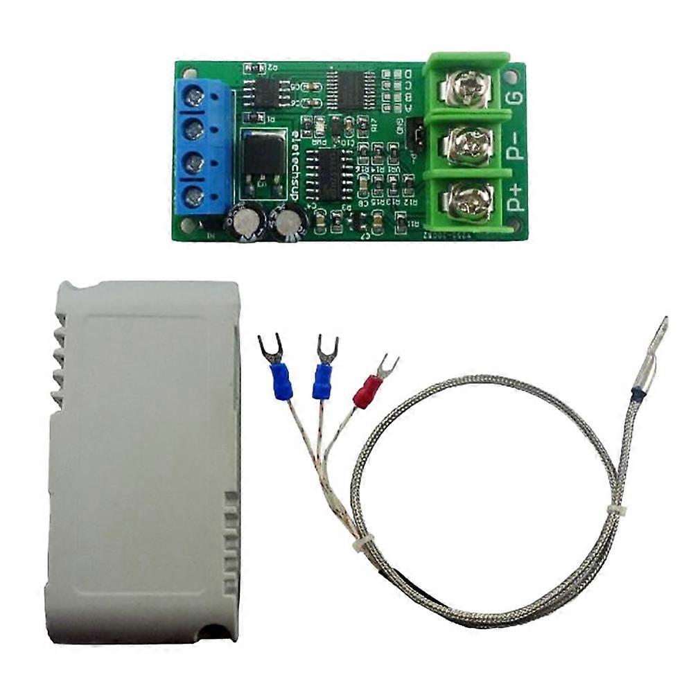 DC 8-25V PT100 Résistance thermique au convertisseur de température RS485 Modbus RTU RTD Sensor Module Kit P