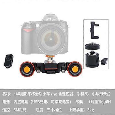 カメラビデオカメラ用DVスライダー電話電動カメラL4xミニ電動トラックスライダーモータードリートラック車