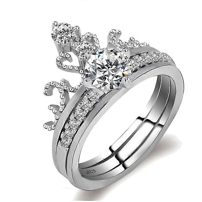 GYFDYM תכשיטים טבעות להגדיר חתונה Claddag טבעת כתר Peridot Cz Bague