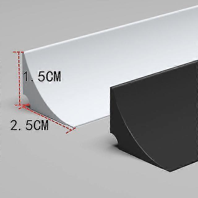 3M سيليكون سدادة المياه قطاع الانحناء المطبخ كونترتوب الاحتفاظ الحمام دش سد الفيضانات حاجز الفصل الجاف والرطب