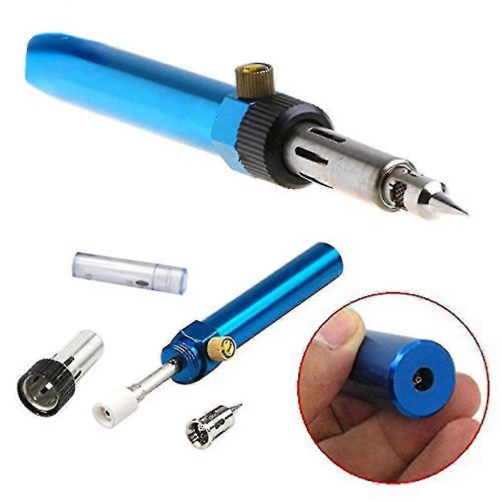 Gun Refillable Butane Pen Gas Blow Torch Soldering Iron Function Power Tools