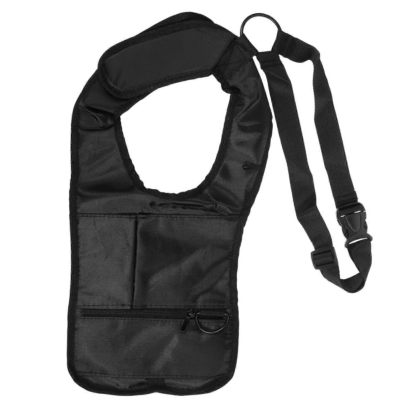 Multifunction Men's Armpit Hidden Underarm Shoulder Bag Pouch (Black)