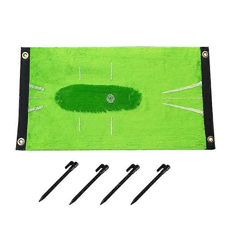 Training Mat of Golf Swing Detection Batting Mini Practice Training Aid Game and Gift for Outdoor I