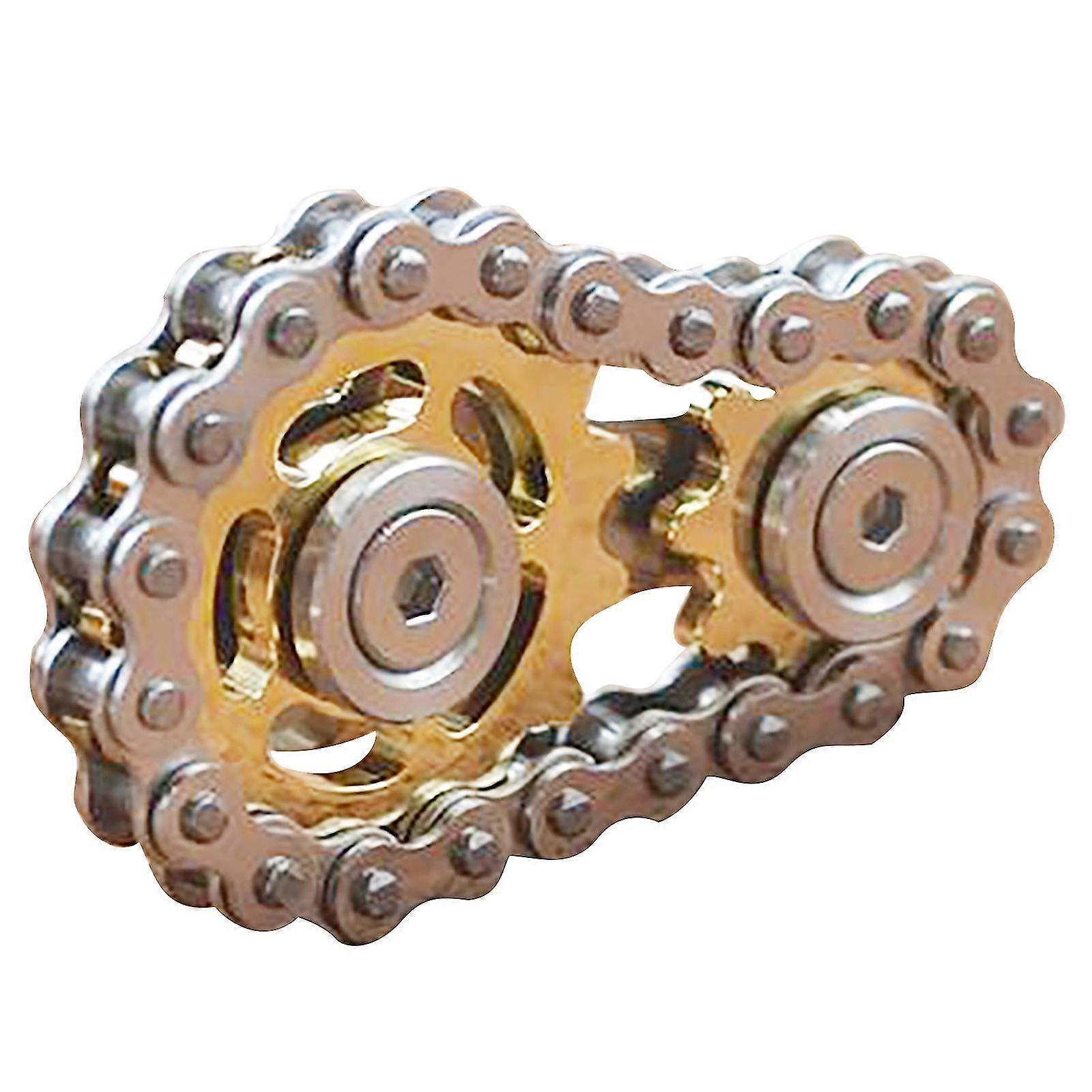 Spinning Tops Fingertip Gyro Sprocket Sprocket Flywheel Fidget Toy N021
