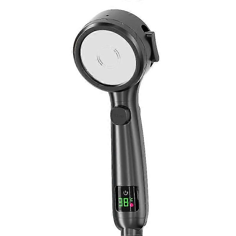 High qualityYoupin Shower Head High Pressure Handheld Bathroom Water Saving Pressurized Adjustable Spray Led Digital Temperature Display