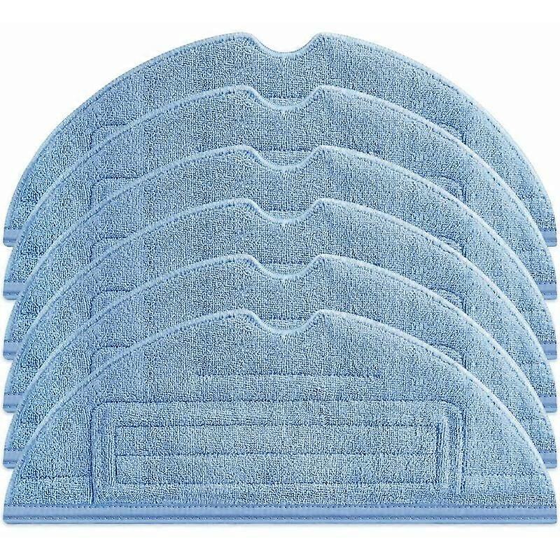 Pack of 6 Original Replacement Roborock S7 Mop Compatible with Xiaomi Roborock S7 S7Plus T7 T7Plus T7Plus T7SPlus Reusable and Washable Microfiber