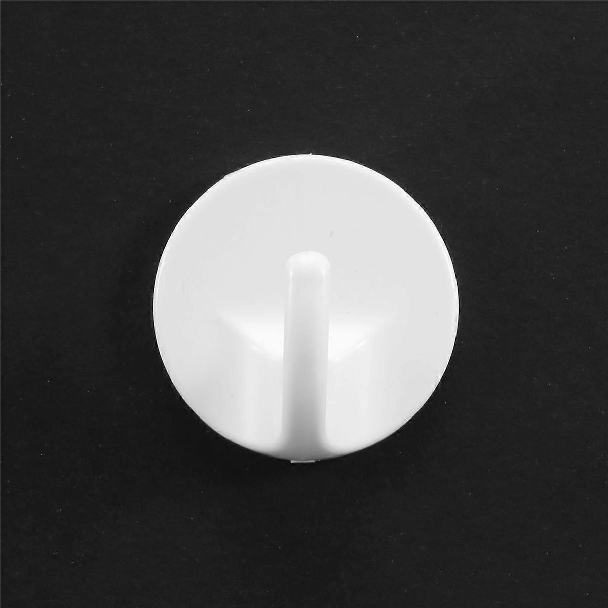 12 Pcs Plastic Hooks Self Adhesive, Sticky Hooks Removable Wall Hooks,Stick on Hooks for Hanging Co