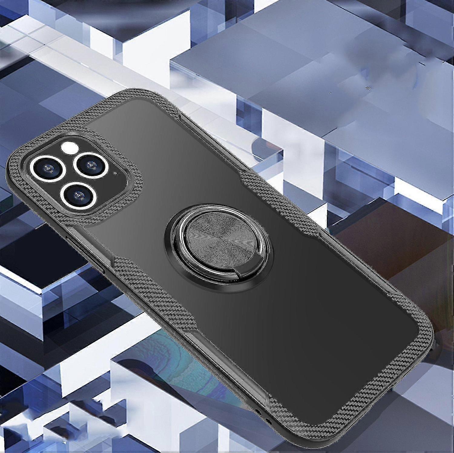 Hmwy-transparent Ring Protector Holder(black)