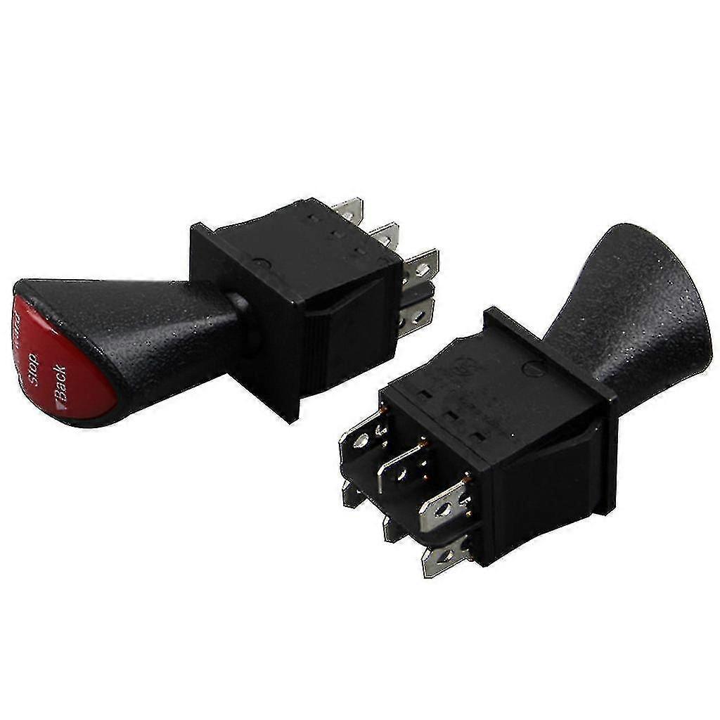 Forward-stop-back Dpdt 6pin Latching Slide Rocker Switch Kcd4-604-6p