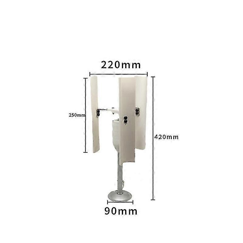 For vertical axis wind turbine model three-phase permanent magnet generator diy generator parts white