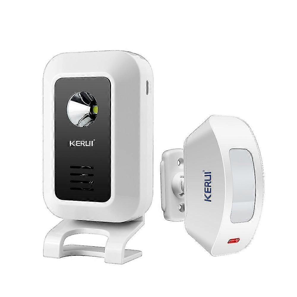 M7 welcome motion sensor security alarm 32 songs doorbell chime wireless smart home led night light door window store shop