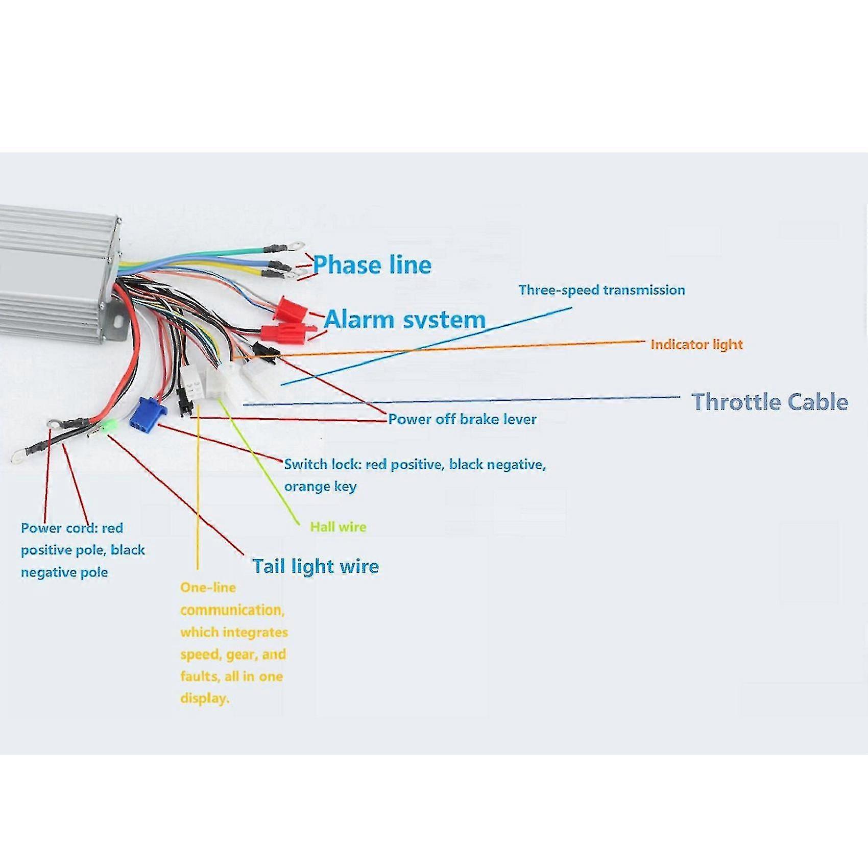 electric vehicle with 3-speed controller 60v compatible with citycoco ,1000w