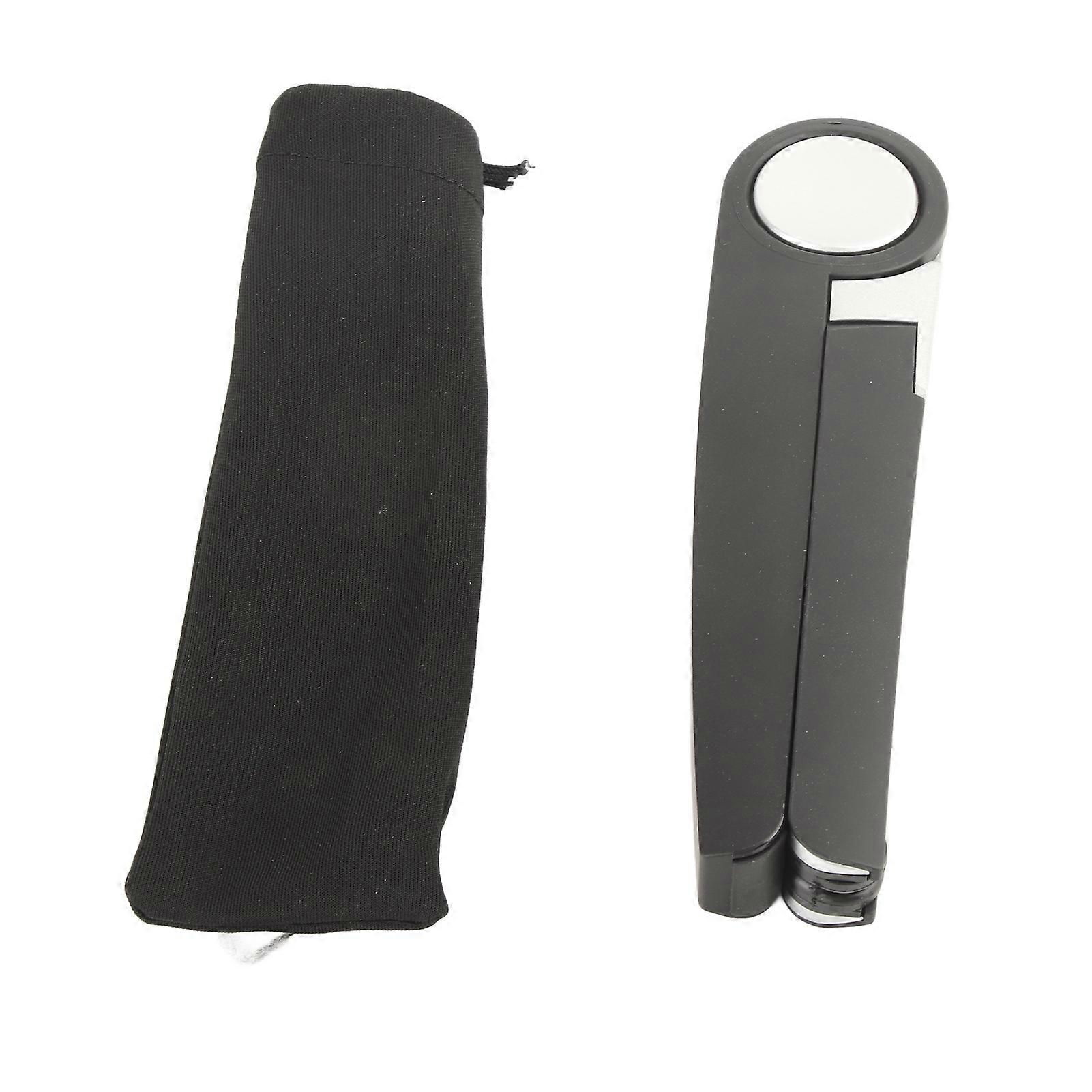 Folding Laptop Riser Stand Adjustable Tablet Cooling Holders for IOS Tablet (UP1 Black)