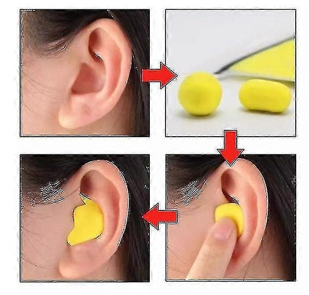 Soundproof Shapeable Earplugs for Sleep and Work