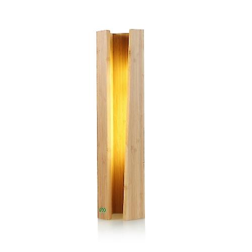 5W Wood Rustic Style LED Table Lamp Decor Lighting Modern Lampshade