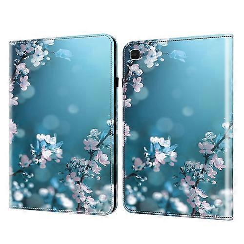 Til Samsung Galaxy Tab A7 Lite 8.7 Crystal Texture malet læder tablet taske