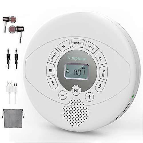 CD Walkman Smart Bluetooth Player Prenatal Education Machine Portable CD Machine Mobile Walkman  t