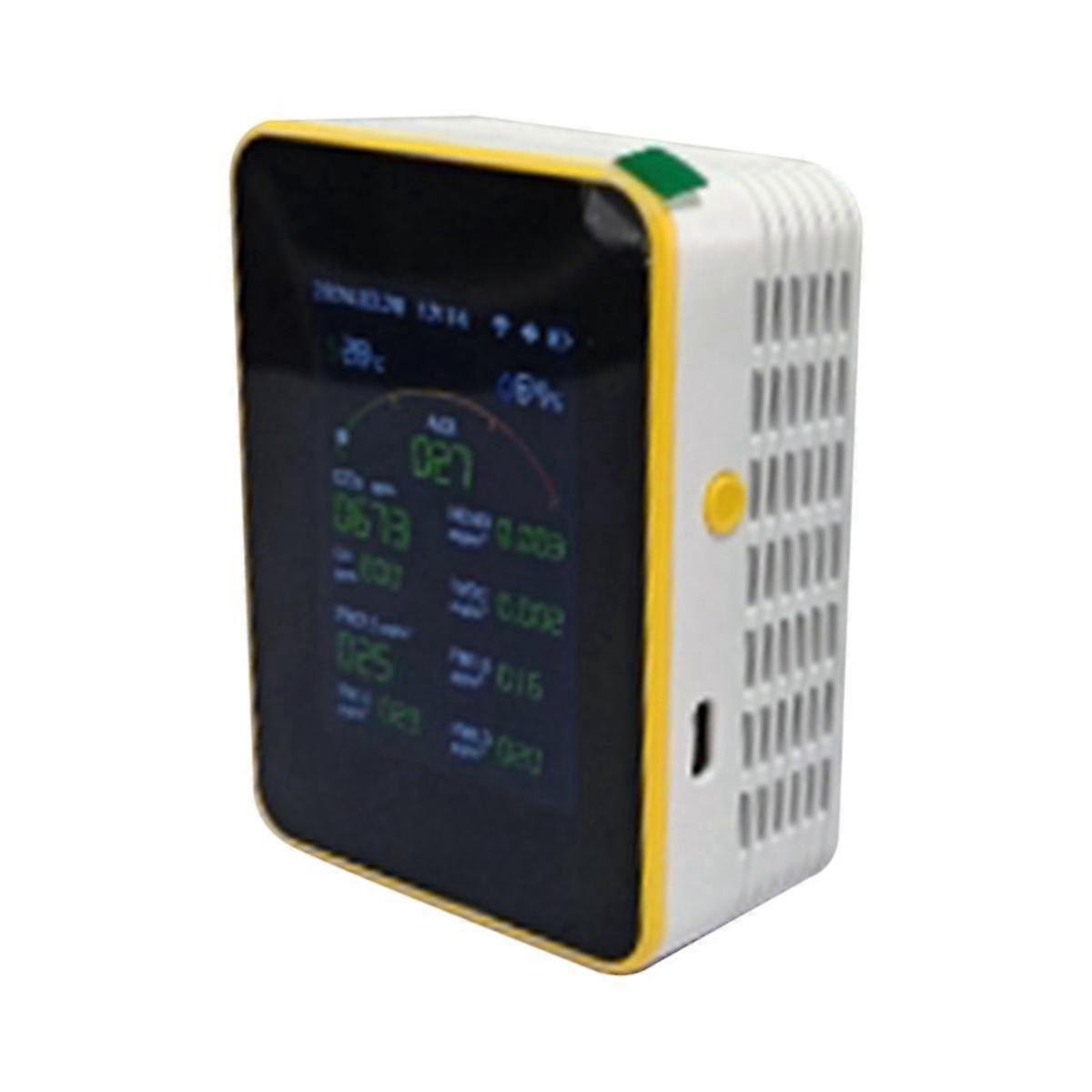 Tuya WiFi 15in1 Air Quality Detector Household Portable PM0.3 PM1.0 PM2.5 PM10 CO CO2 TVOC HCHO Tes