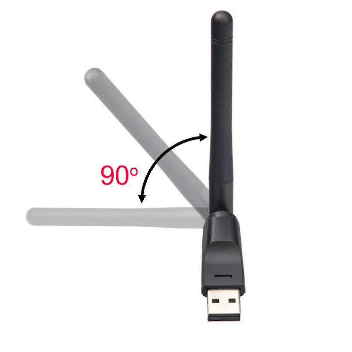 Ricevitore Della Scheda Di Rete Wireless Senza Fili Segnale Wi-Fi Ricevitore Della Scheda Di Rete Wireless Senza Fili Segnale Wi-Fi