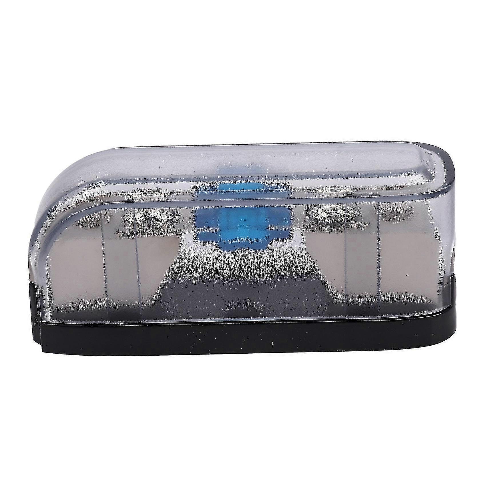 Car Stereo Fuse Holder, Auto Audio Fuse Box Power Distribution Block 4ga In 4ga Out,single Way (haoyi)