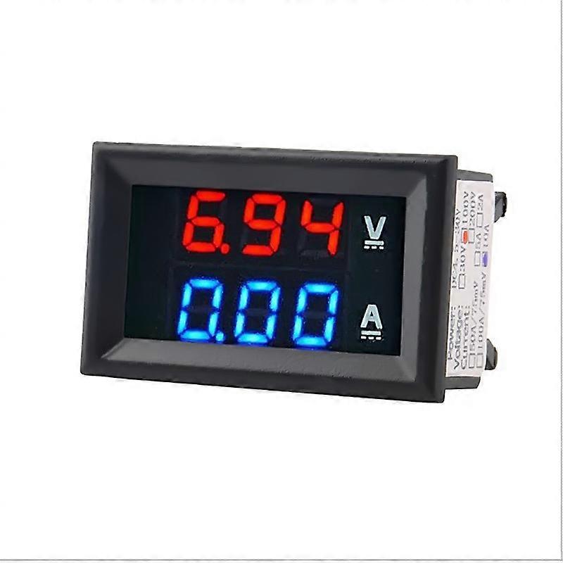 DC 100V 10A Mini Digital Voltmeter Ammeter Amperemeter Voltage Volt Ampere