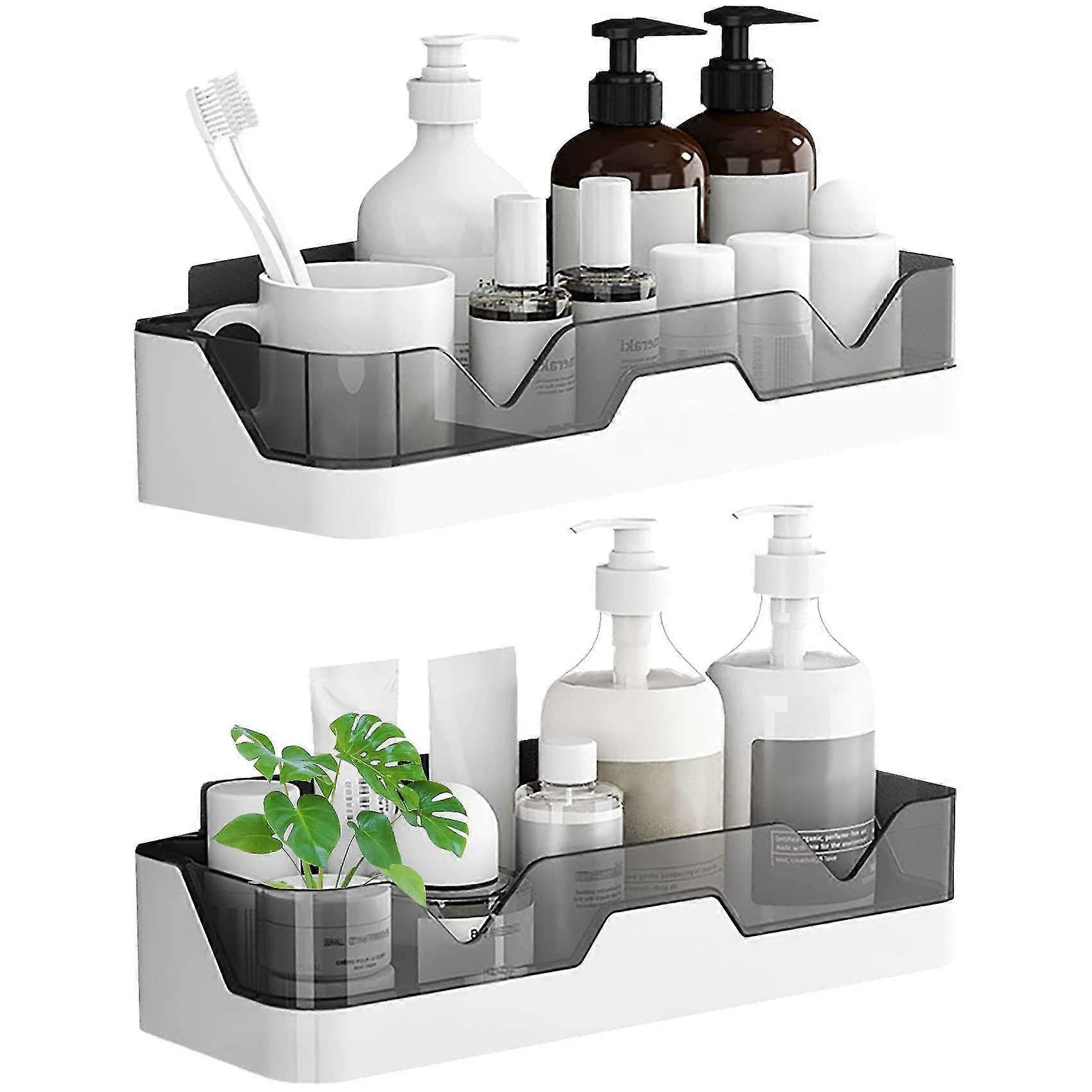 2 Piece Shower Set, No Drilling Required, Shower Can Hold Over 7kg, Bathroom/kitchen/bedroom Shower Storage, Bathroom Holder