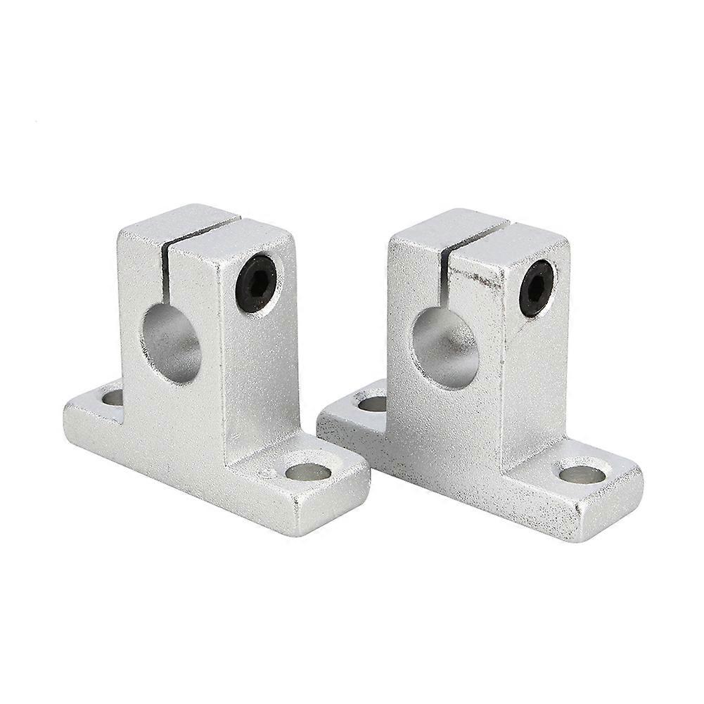 2pc SK10 Linear Rail Shaft Support Bracket Vertical Optical Axis Holder