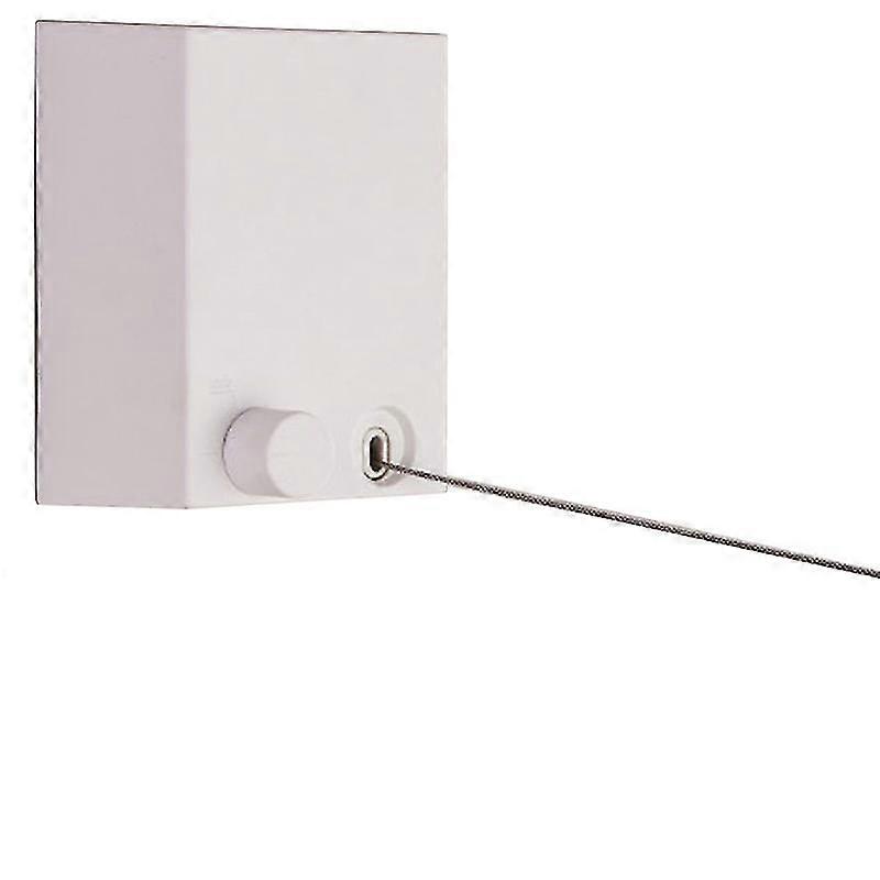 Retractable Clothesline For Laundry Storage And Finishing, Non-perforated Portable Retractable Clothesline, (white 4.2m)