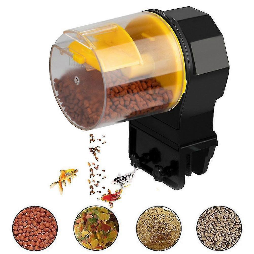 Aquarium Automatic Fish Feeder Electric Intelligence Moisture-proof Food Dispenser Fish Feeder Fish Tank Fish Feeder Tool