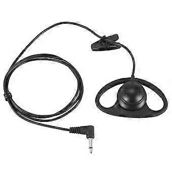 Mono Kopfhrer Kopfhörer Headset Dual Channel Ohrhrer 3,5 mm Klinkenstecker fr Laptop PC Skype VoIP ICQ