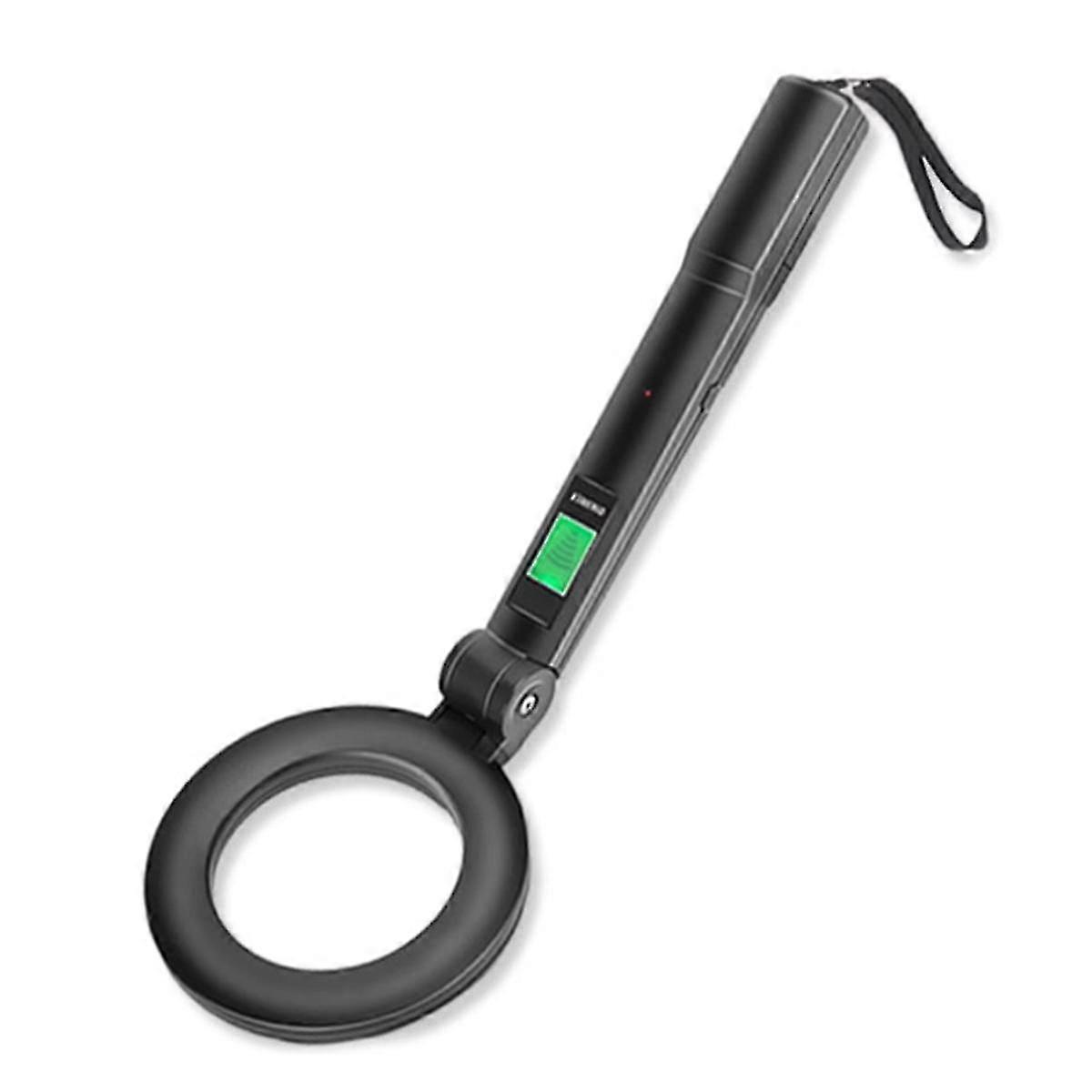 Foldable Handheld Metal Detect 360scanning Metal Detector Metal Scanner Security Checker For Treasure Monitor Meter