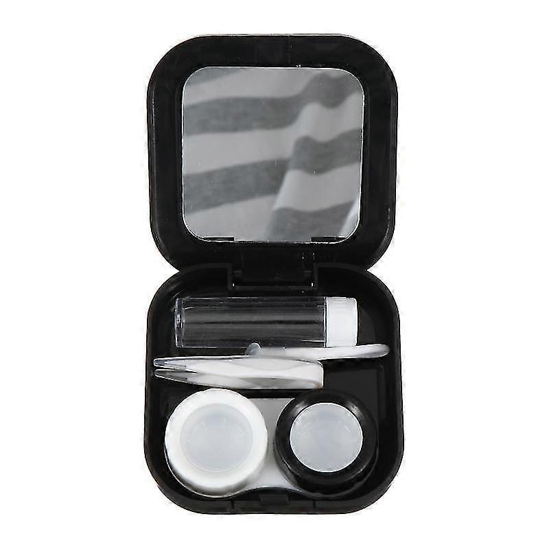 portable lens case eye care holder kit creative lens container