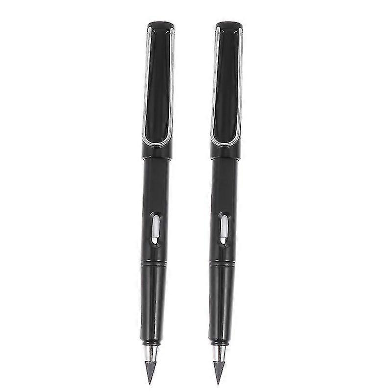 2pcs students pencils office sketch pencils plastic environment friendly for students