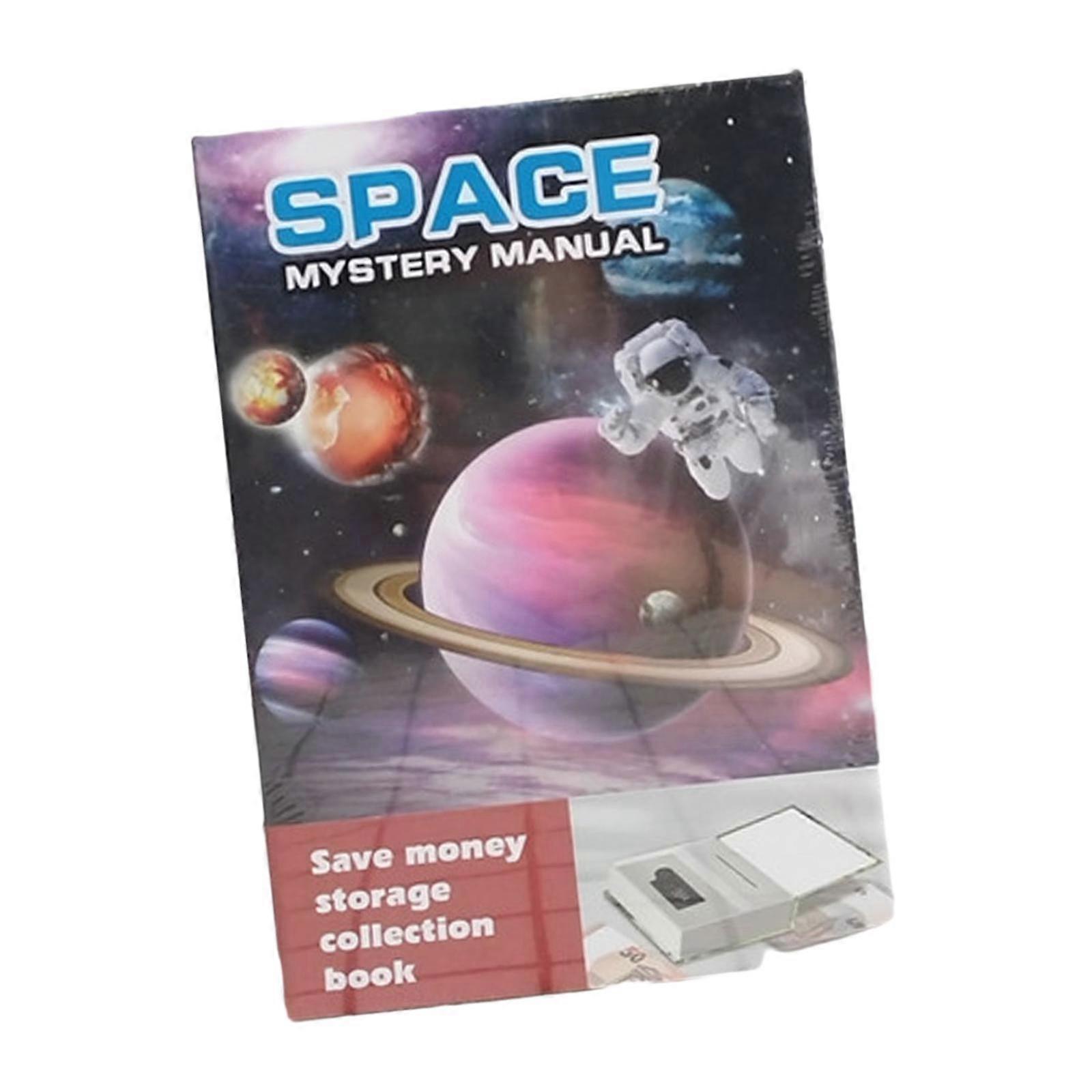 Book Safe with Combination Lock Box Large Saving Pot Hidden Safe Style A