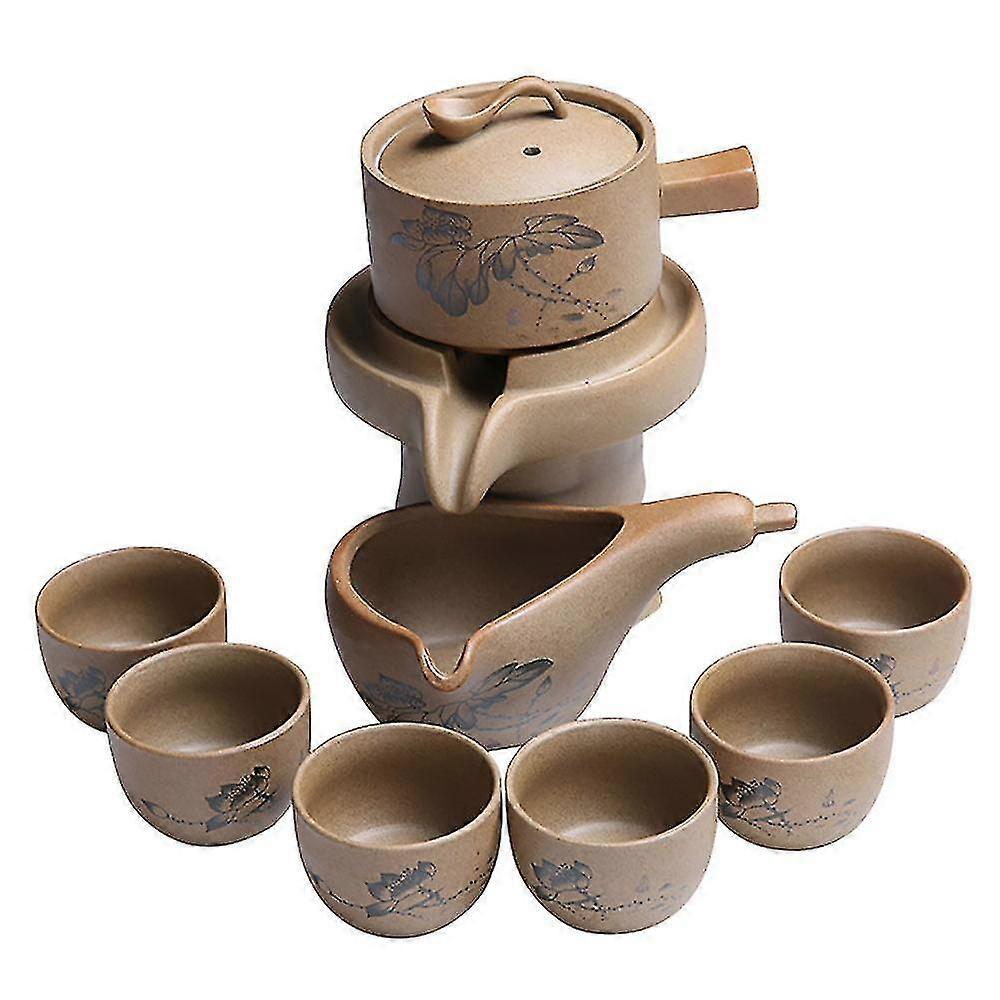 Setautomatic Tea Set Chinese Gongfu Tea Set For Home