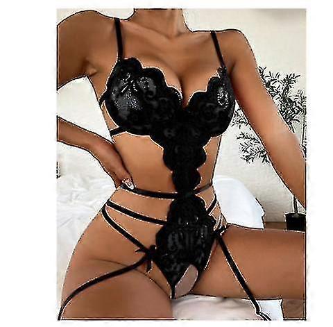 바디 수트 여성 섹시한 란제리 레이스 시스루 드레스 섹스 속옷 뜨거운 에로틱 바디 수트 의상 포르노 란제리 플러스 Size_h