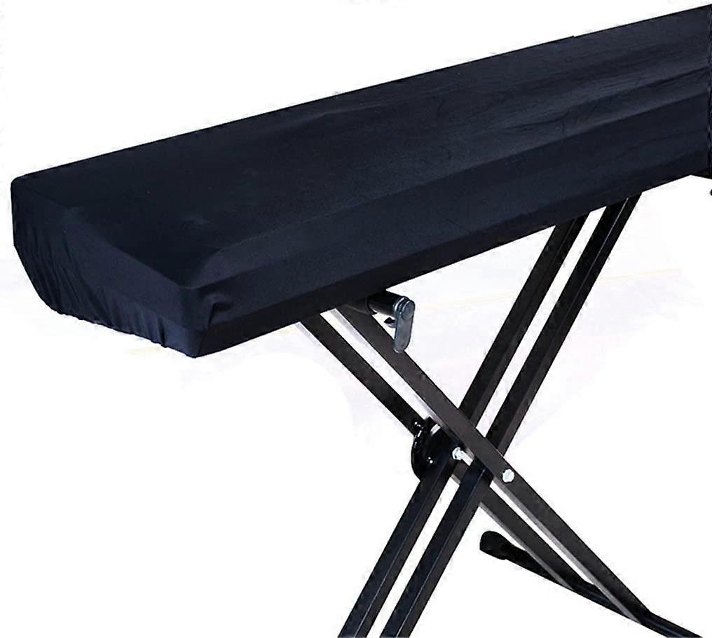 88-Key Stretchable Digital Piano Keyboard Cover, Black