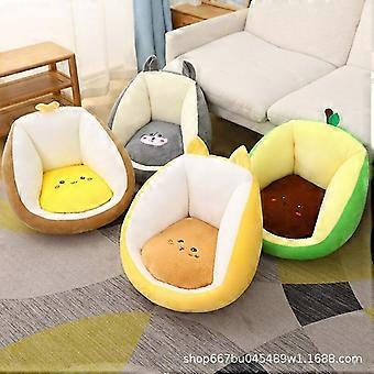 Einfaches neues Kissenkissen Ein Cartoon Kinder Lazy Boden Sofa weiches Sitzkissen