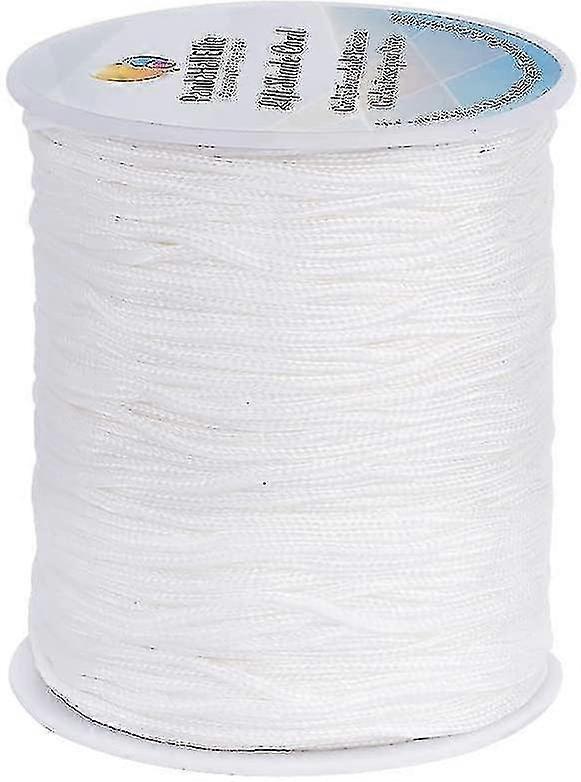 1.5mm / 100yd White Nylon Braided Elevator Cord For Blind Mini Cord Replacement String For Window, Roman Shade Repair1