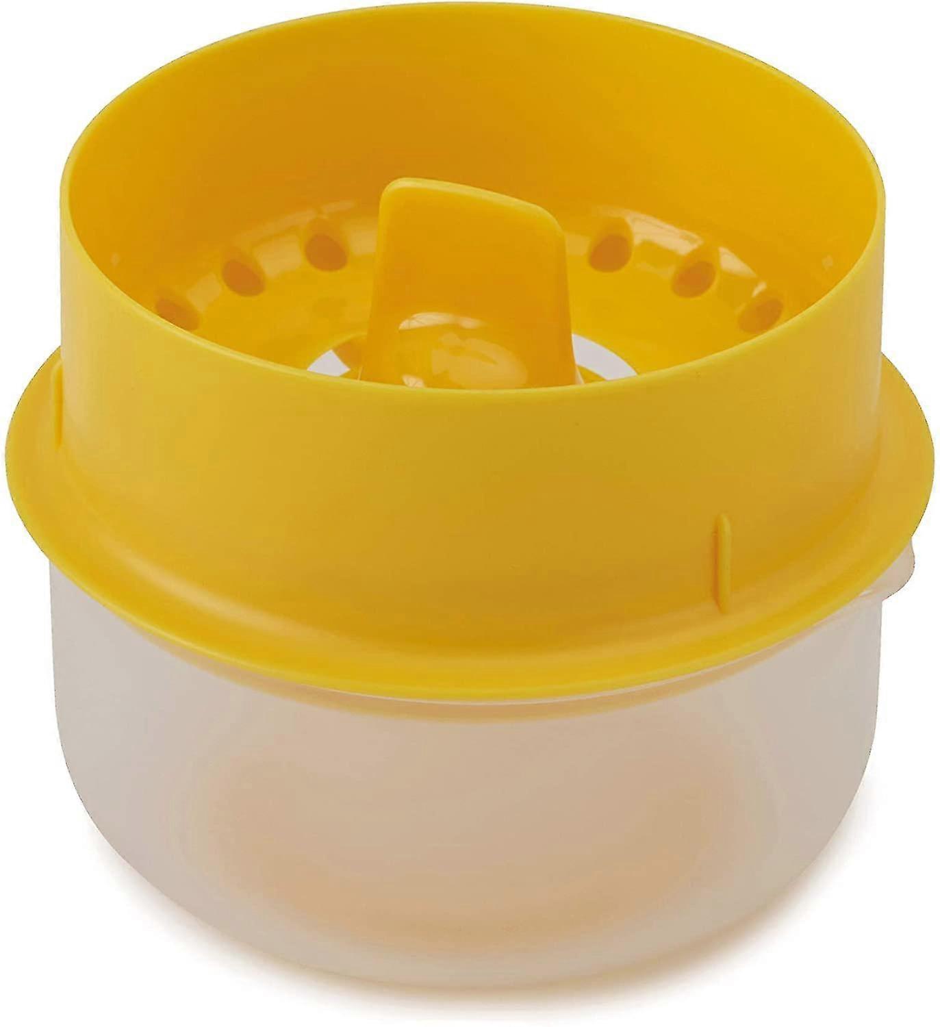 Egg Separator, Egg Liquid Filter, Yellow, 13 X 7.5 X 13.5 Cm