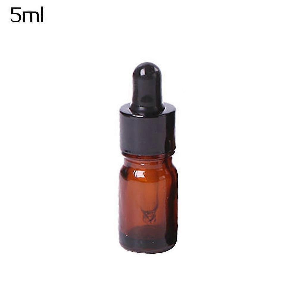 Flacone per pipetta per reagente liquido in vetro ambrato Contagocce - Dimensioni 5 ml-100 ml