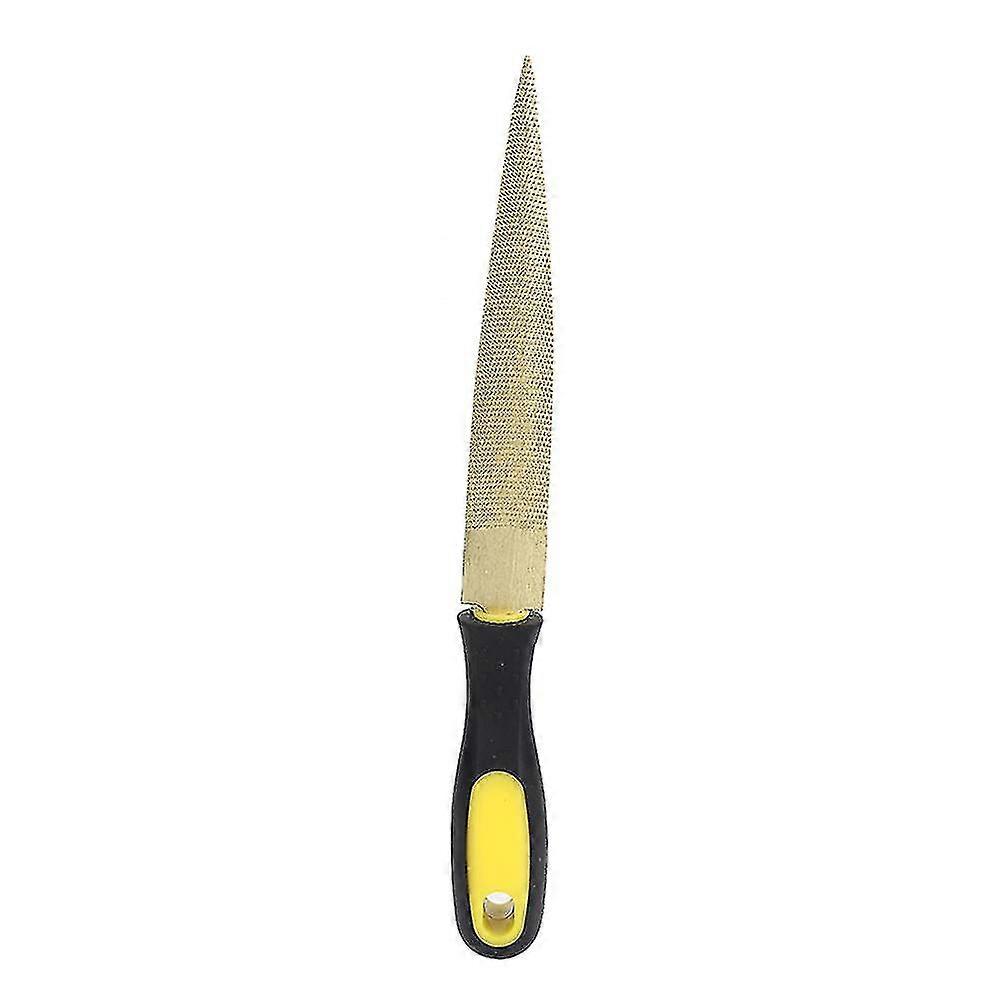 6in Golden Tapered Wood File Rasp for DIY Craft, Carpenter Woodworking and Carving