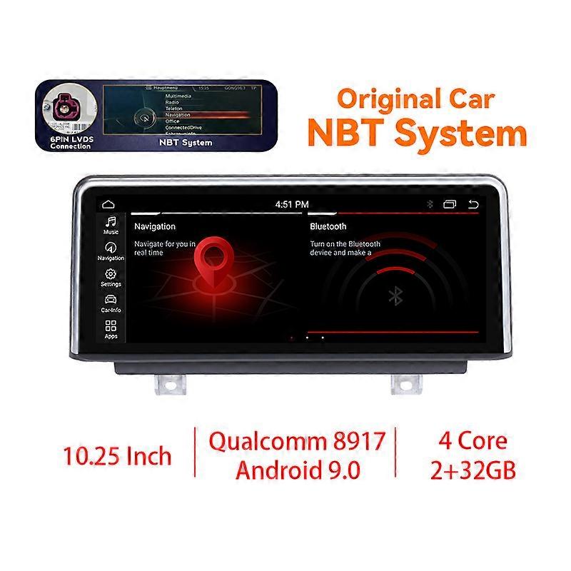 Android Car Navigation Apple Carplay Pour BMW F20 F21 F22 F23 2012-2017 Multimédia Radio Para Vehiculo