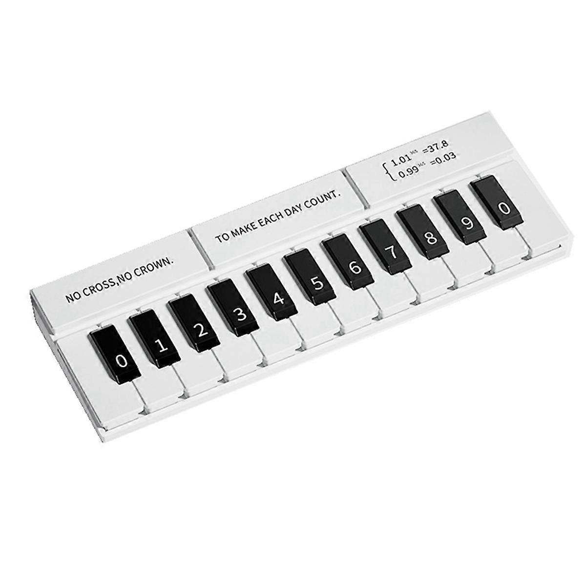 Car Piano Temporary Parking Card Noctilucent Elegant Air Purification License Stop Sign Parking Tel